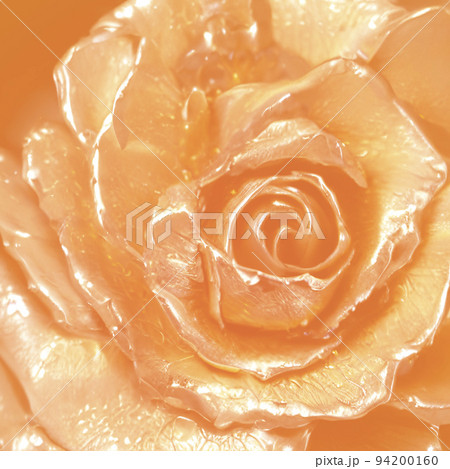 Orange Background with Rose for Candles and Soap 94200160