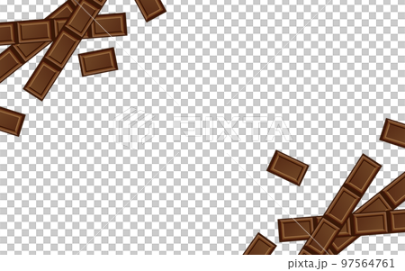 Chocolate frame 97564761