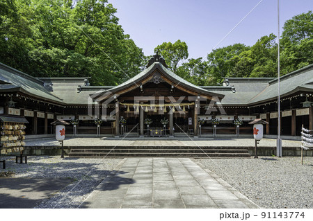 香川縣護國神社　社殿　香川県善通寺市 91143774