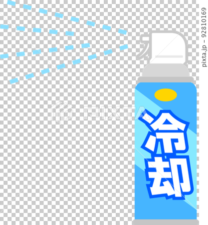 噴射中の冷却スプレー 92810169