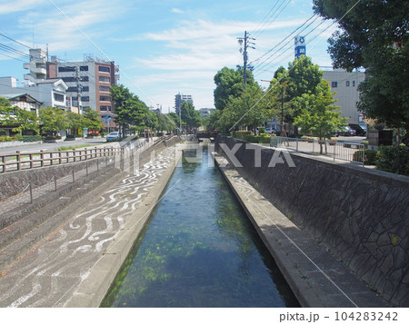 岐阜県大垣市内の川 104283242