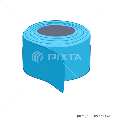 sticky duct tape cartoon vector illustration 109771458