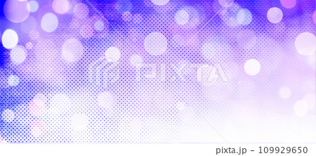 Purple widescreen bokeh background for seasonal, holidays, celebrations and various design works 109929650