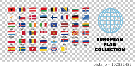 List of cute European flags 102821485