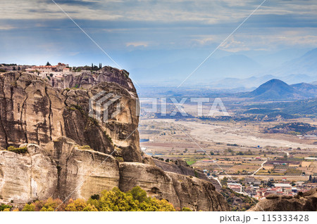 Monastery of the Holy Trinity i in Meteora, Greece 115333428