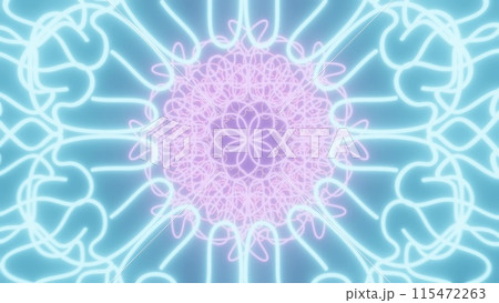 曼荼羅 マンダラ mandala 光のアート 115472263