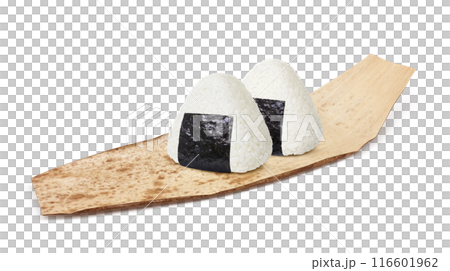 Onigiri illustration realistic set 116601962