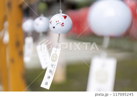 夏の竹駒神社　参道　夏詣　宮城県岩沼市 117095245