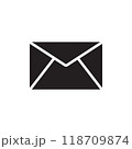 inbox icon vector 118709874