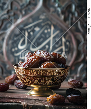 dried dates in a bowl generative ai 119920202