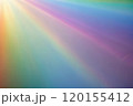 Rainbow pastel background with sunshine glare. 120155412