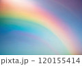 Rainbow pastel background with sunshine glare. 120155414