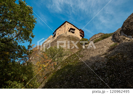 Saint Nicholas Anapafsas Monastery in Meteora, Greece 120962495