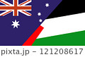 Flags of Australia and Pakistan. Two Flags Together Australian and Pakistani 121208617