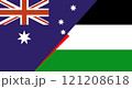 Flags of Australia and Pakistan. Two Flags Together Australian and Pakistani 121208618