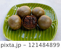 Arhat fruit, Buddha fruit, monk fruit (Luo han guo) 121484899