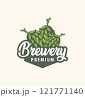 elegant concept brewery logo design collection of craft beer templates retro vintage badges brewery, whisky drink, bar, cafe, restaurant 121771140