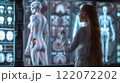 Futuristic Medical Research AI Enhanced Human Study in State of the Art Laboratory 122072202