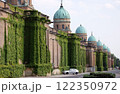 Monumental architecture of Mirogoj cemetery arcades in Zagreb, Croatia 122350972