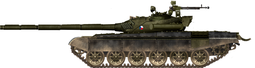 Czech T-72A Modernized