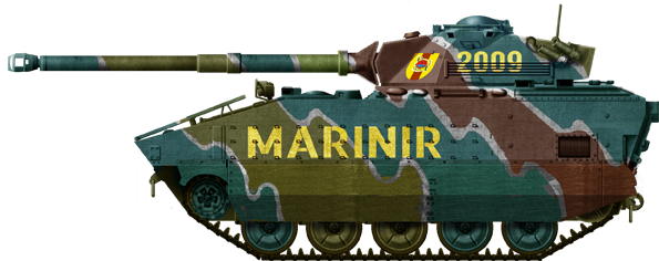 Indonesian AMX-10P PAC-90 Marinir