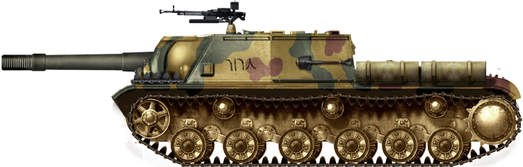 Egyptian SU-152 1967