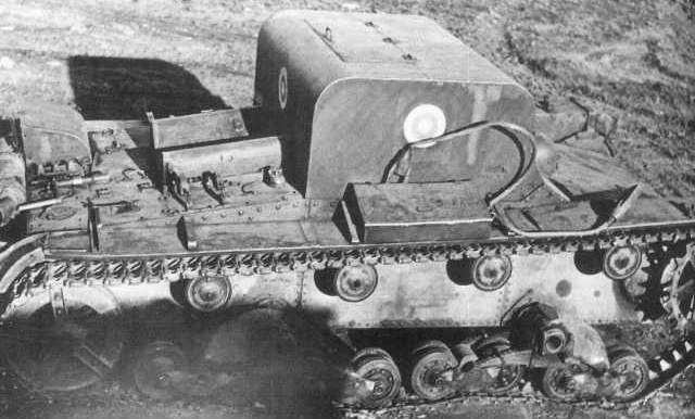 Captured Finnish T-26T