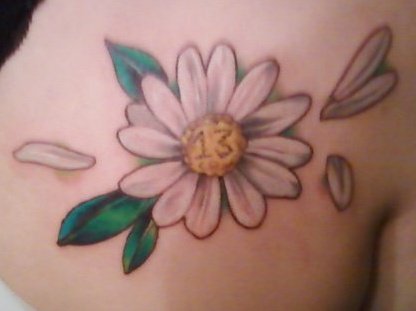 Daisy Tattoos 1 - 100's of Daisy Tattoo Design Ideas Picture Gallery