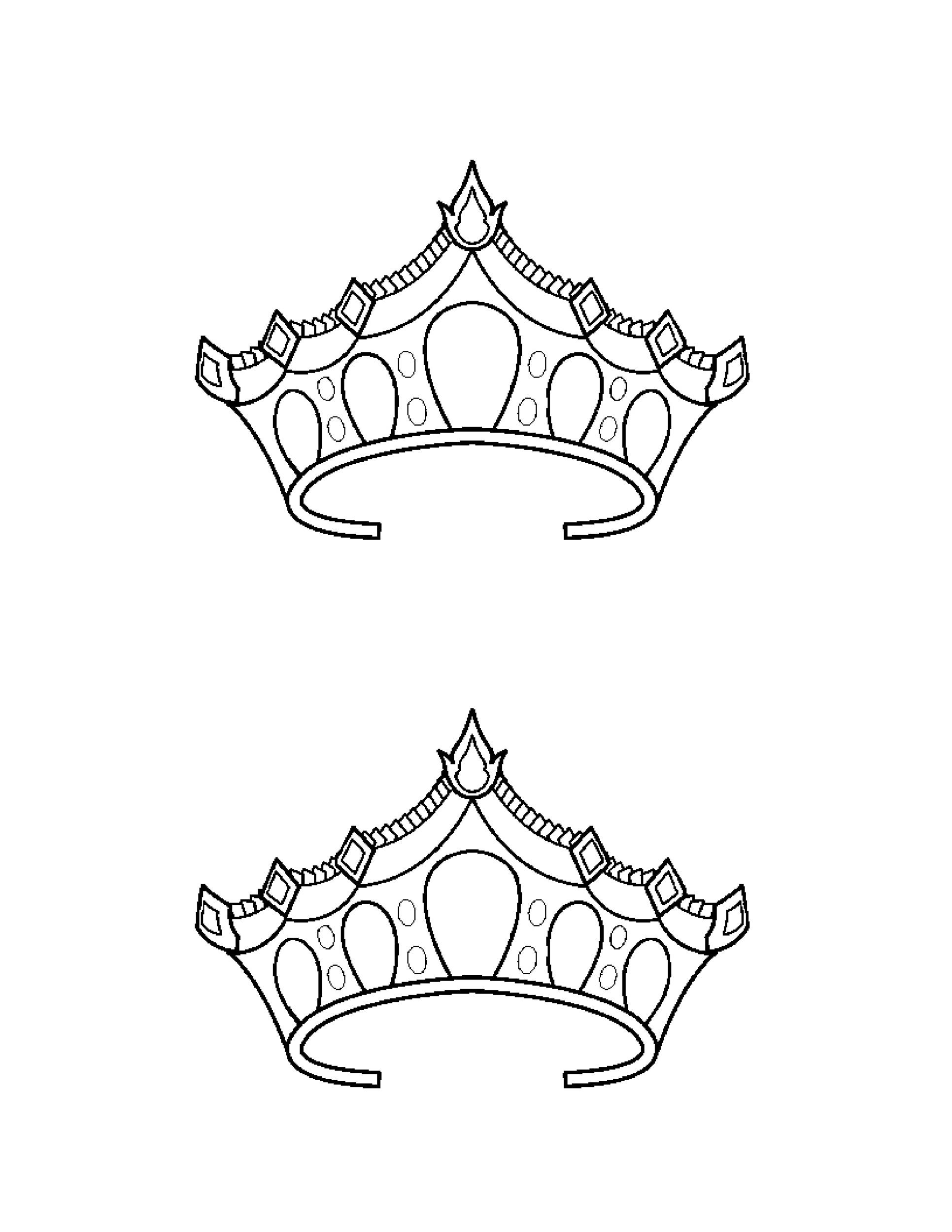 Free Printable Crown Patterns