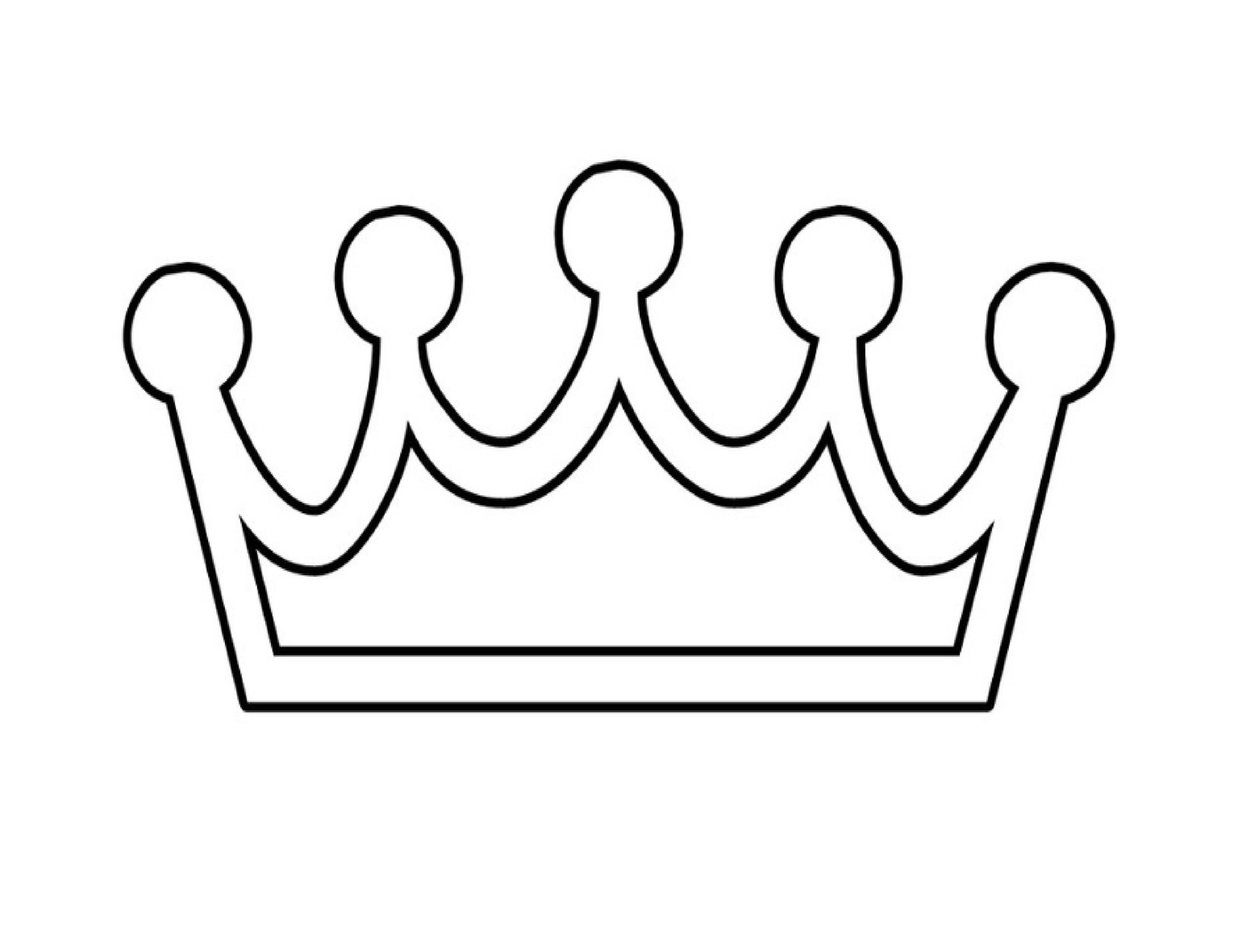 Printable Crowns Template - Printable World Holiday