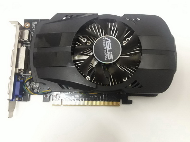 การ์ดจอ ASUS GTX 750 2GB DDR5 ไม่ต่อไฟเพิ่ม