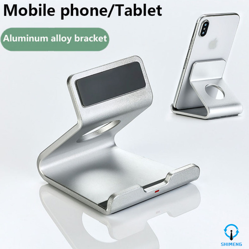 SHIMENG Portable Desktop Mobile Phone Bracket Stable Aluminum Alloy Mini Lazy Tablet Holder Stand For Online Class Live