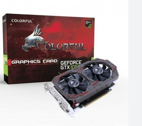 การ์ดจอ GRAPHICS ENGINE GEFORCE COLORFUL การ์ดจอ รุ่น GTX1050Ti 4G สินค้า (พร้อมกล่อง) สภาพสวยงาม พร้อมใช้งาน สินค้าในไทย ส่งไว ฟรีค่าส่ง