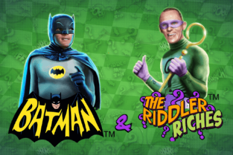 Logo batman the riddler riches playtech 1 