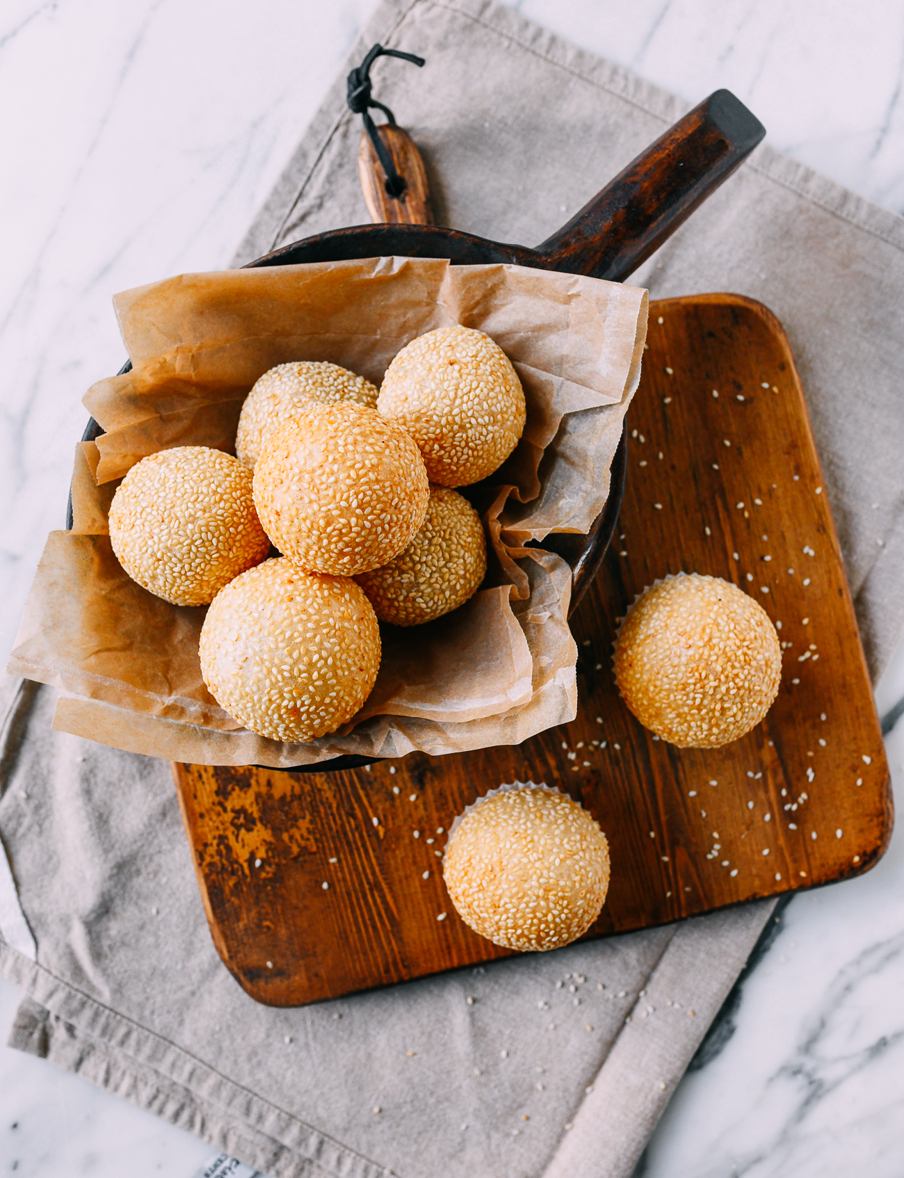 Chinese Sesame Balls, thewoksoflife.com