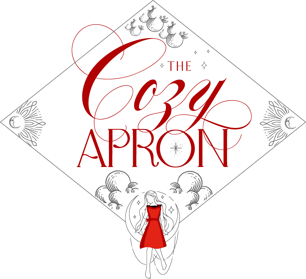 The Cozy Apron large intro logo