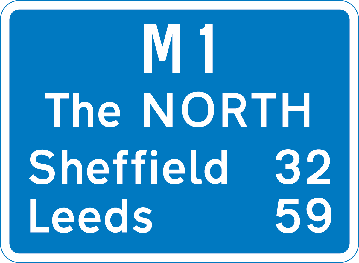 Motorway Signs | Road and Traffic Signs in the UK