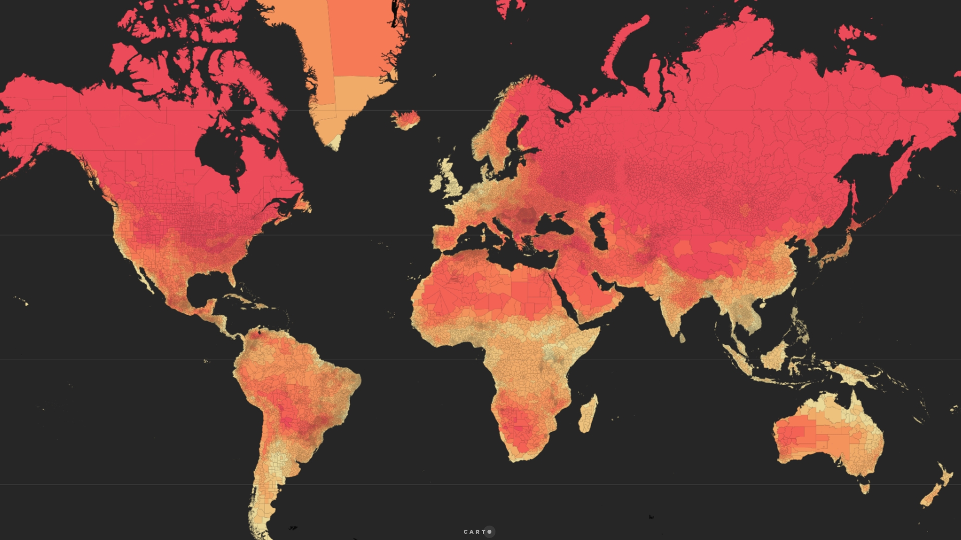 Future World Map 2050