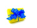 Yellow gift box