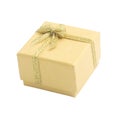 Yellow gift box