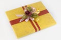 Yellow gift box