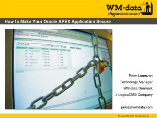 How to Make Your Oracle APEX Application Secure