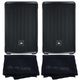 JBL IRX 112 BT Bag Stereo Bundle