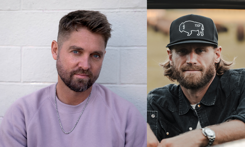 Brett Young and Chase Rice