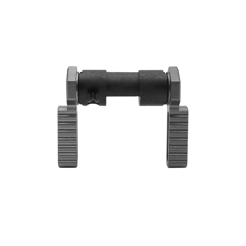 AR-15 Dual Safety Selector Lever -Dark Silver