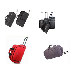 Trolley Bags - Durable Fabric, Spacious Design | Smooth Zip Sliders, Metal Framed Fittings, Effortless Wheel Movement