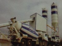 White Concrete Batching Plants