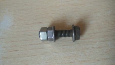 White Heavy Duty Metal Bolt