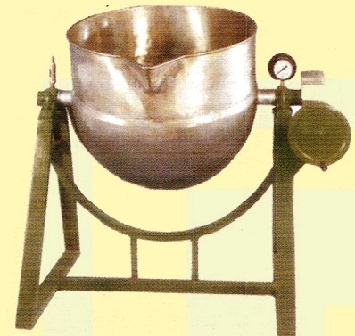 Brown Jacketed Cooking Pan