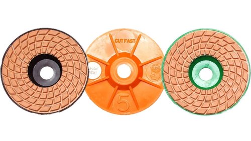 Diamond Polishing Pads - Resin Bond, 10mm Size, Green Color | Premium Quality, Round Shape, Optimal Car Polishing